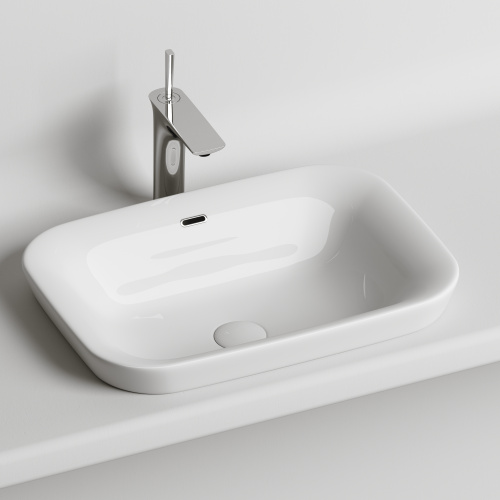Раковина встраиваемая Ceramica Nova Element CN6041 58x40x15 интернет магазина сантехники Акванота