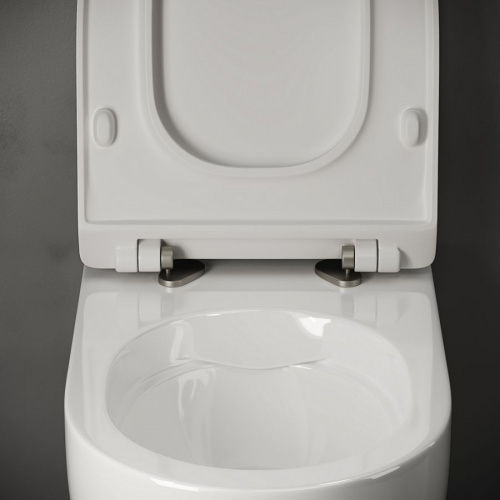 Подвесной унитаз Ceramica Nova Simple CN1302 с микролифтом в интернет магазине сантехники Акванота в Москве Тел.: +7 (968) 040-40-82