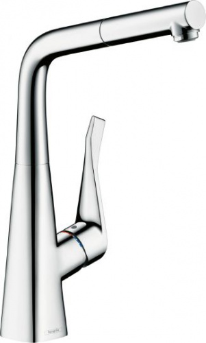 Смеситель для кухни Hansgrohe Metris 14821000 купить по всей России
