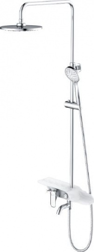 Душевая стойка Lemark Tropic LM7003C, Душевые панели, Душевые системы, Стойки, Гарнитуры, лейки, тропический душ в Москве Тел.: +7 (968) 040-40-82