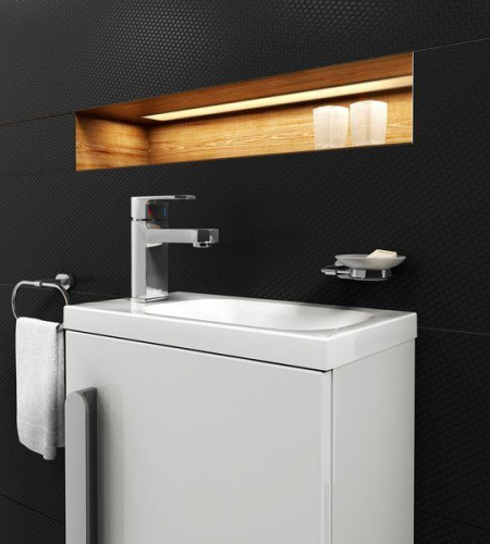 Смеситель для раковины Ravak Chrome CR 012.00 без донного клапана купить по всей России