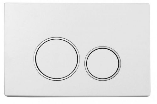 Кнопка смыва Boheme 661 White Chromo интернет магазина сантехники Акванота
