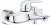 Смеситель для ванны Grohe Eurostyle 23726003 купить по всей России