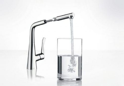 Смеситель для кухни Hansgrohe Metris 14821000 купить по всей России