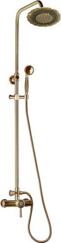 Душевая стойка Bronze de Luxe 10118/1DF, Душевые панели, Душевые системы, Стойки, Гарнитуры, лейки, тропический душ в Москве Тел.: +7 (968) 040-40-82