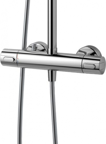 Душевая стойка Ideal Standard Ideal Duo A5686AA, Душевые панели, Душевые системы, Стойки, Гарнитуры, лейки, тропический душ в Москве Тел.: +7 (968) 040-40-82