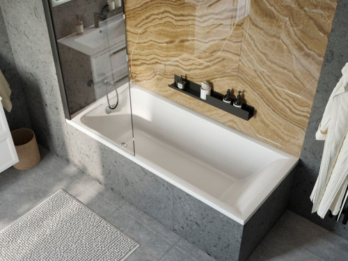 Акриловая ванна STWORKI Стокгольм 180x80 с каркасом