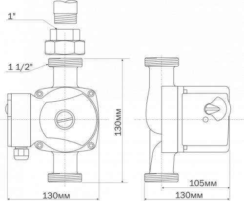 Циркуляционный насос Aquario AC 256-130