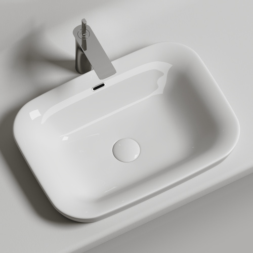 Раковина встраиваемая Ceramica Nova Element CN6041 58x40x15 интернет магазина сантехники Акванота