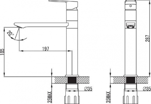 Смеситель для кухни Iddis Edifice EDISB00i05 купить по всей России