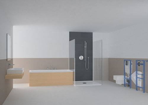 Смеситель для раковины Grohe Eurodisc Cosmopolitan 19573002 настенный купить по всей России