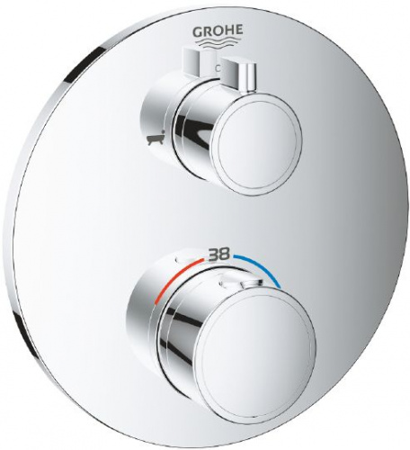 Смеситель с термостатом для ванны Grohe Grohtherm 24077000 купить по всей России