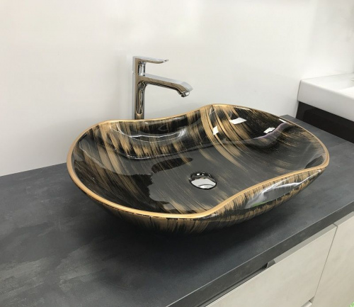 Накладная раковина CeramaLux 7097 интернет магазина сантехники Акванота
