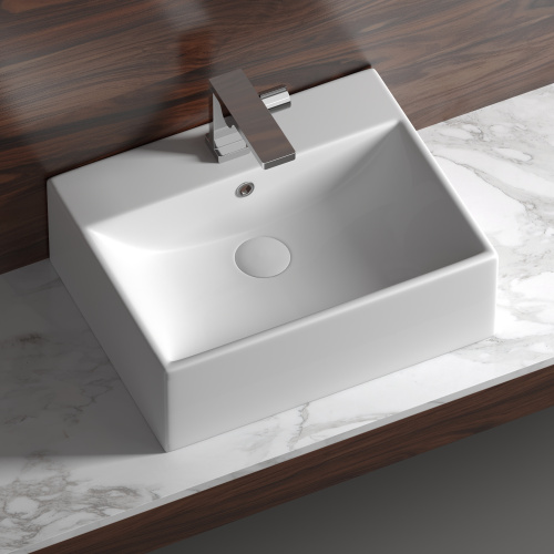 Раковина накладная Ceramica Nova Element CN6040 50x41x16 интернет магазина сантехники Акванота