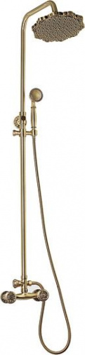 Душевая стойка Bronze de Luxe 10118F, Душевые панели, Душевые системы, Стойки, Гарнитуры, лейки, тропический душ в Москве Тел.: +7 (968) 040-40-82