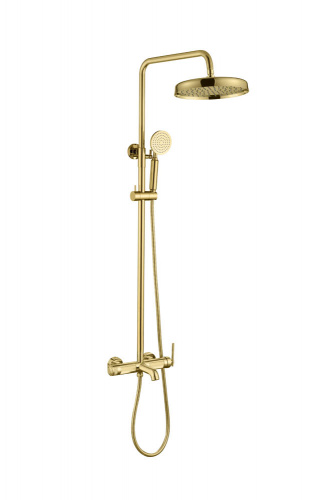 Душевая стойка Boheme Eterna 178-G Gold, Душевые панели, Душевые системы, Стойки, Гарнитуры, лейки, тропический душ в Москве Тел.: +7 (968) 040-40-82