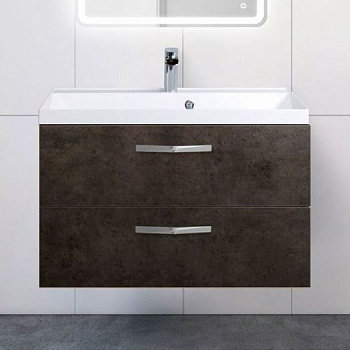 Тумба с раковиной BelBagno Aurora 70 cemento scuro