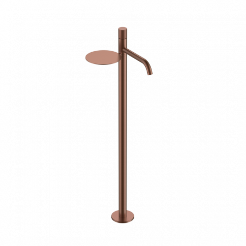 Напольный смеситель для раковины Boheme Stick 120-BRB.2 brushed bronze touch купить по всей России