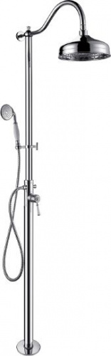 Душевая стойка Timo Arisa SX-5000/00 хром, Душевые панели, Душевые системы, Стойки, Гарнитуры, лейки, тропический душ в Москве Тел.: +7 (968) 040-40-82