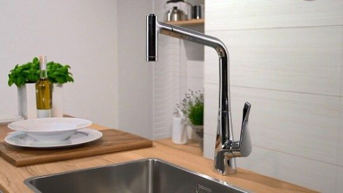 Смеситель для кухни Hansgrohe Metris 14820000 купить по всей России