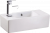 Раковина beWash Ontario 35531101 L белая глянцевая интернет магазина сантехники Акванота