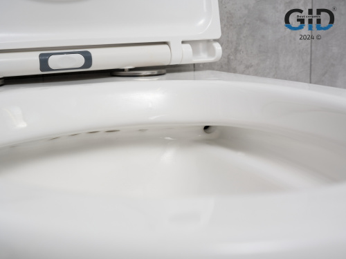 Подвесной унитаз GID Tr2150 белый, безободковый в интернет магазине сантехники Акванота в Москве Тел.: +7 (968) 040-40-82
