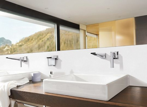 Смеситель для раковины Grohe Allure Brilliant 19781000 настенный купить по всей России