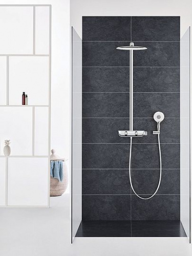 Душевая стойка Grohe Rainshower SmartControl 360 Mono, Душевые панели, Душевые системы, Стойки, Гарнитуры, лейки, тропический душ в Москве Тел.: +7 (968) 040-40-82