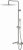 Душевая стойка Boheme Qubic 478-NB brushed nickel, Душевые панели, Душевые системы, Стойки, Гарнитуры, лейки, тропический душ в Москве Тел.: +7 (968) 040-40-82