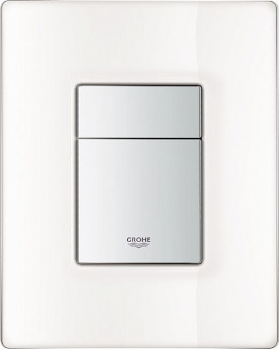 Кнопка смыва Grohe Skate Cosmopolitan 38845LS0 белая интернет магазина сантехники Акванота