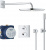 Душевой комплект Grohe Grohtherm 34730000 с термостатом, Душевые панели, Душевые системы, Душевые стойки, Гарнитуры, лейки, тропический душ в Москве Тел.: +7 (968) 040-40-82