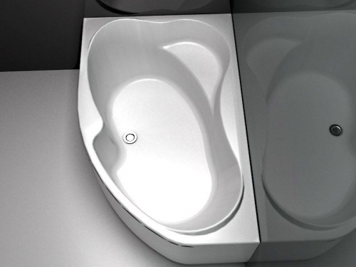 Акриловая ванна Aquanet Capri 160 см L
