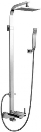 Душевая стойка Clever Bimini 97055, Душевые панели, Душевые системы, Стойки, Гарнитуры, лейки, тропический душ в Москве Тел.: +7 (968) 040-40-82
