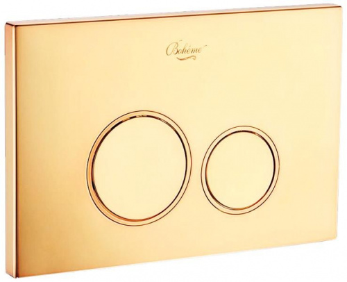 Кнопка смыва Boheme 658 Gold интернет магазина сантехники Акванота