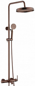 Душевая стойка Boheme Eterna 178-CB Copper Brushed