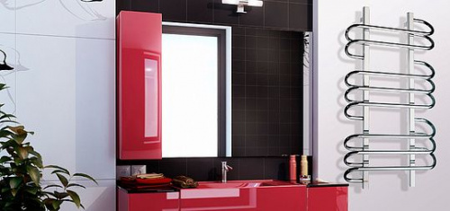 Полотенцесушитель водяной Grota Rivolo 50x90 хром полированный с доставкой по Москве