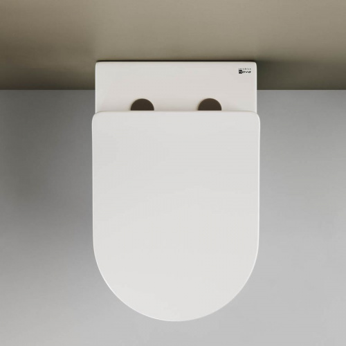 Приставной унитаз Ceramica Nova Mia Rimless CN1810 в интернет магазине сантехники Акванота в Москве Тел.: +7 (968) 040-40-82