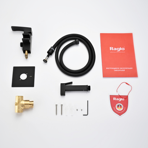 Гигиенический душ Raglo R01 R01.52.06 черный купить по всей России
