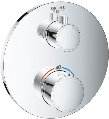 Смеситель с термостатом для душа Grohe Grohtherm 24076000 купить по всей России