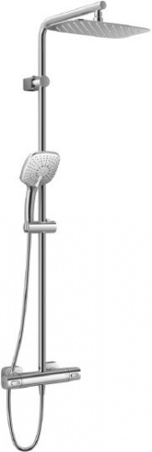 Душевая стойка Ideal Standard IdealRain Soft Cube A6247AA, Душевые панели, Душевые системы, Стойки, Гарнитуры, лейки, тропический душ в Москве Тел.: +7 (968) 040-40-82