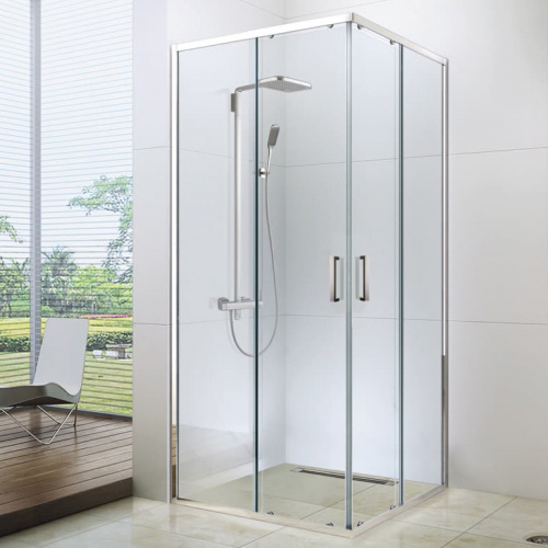 Душевой уголок Berges Wasserhaus Solo 061103 80х80 интернет магазина сантехники Акванота
