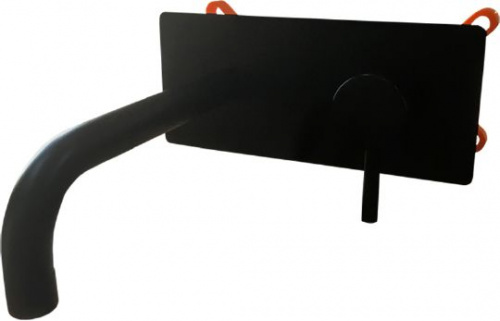 Смеситель для раковины RGW Shower Panels SP-45-10 B настенный с внутренней частью купить по всей России