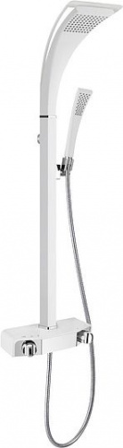 Душевая стойка Gllon GL-SF2020W-S, Душевые панели, Душевые системы, Стойки, Гарнитуры, лейки, тропический душ в Москве Тел.: +7 (968) 040-40-82