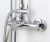 Душевая стойка Wasserkraft A12202, Душевые панели, Душевые системы, Стойки, Гарнитуры, лейки, тропический душ в Москве Тел.: +7 (968) 040-40-82
