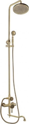 Душевая стойка Bronze de Luxe 10120DR, Душевые панели, Душевые системы, Стойки, Гарнитуры, лейки, тропический душ в Москве Тел.: +7 (968) 040-40-82