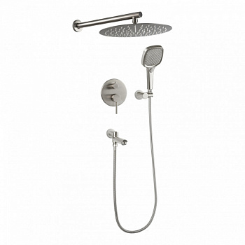 Душевая система встраиваемая Filarete Roun FL1026NK, никель