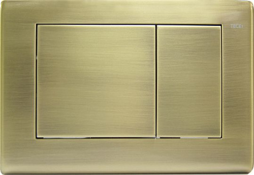 Кнопка смыва TECE Planus 9240366 состаренная латунь интернет магазина сантехники Акванота