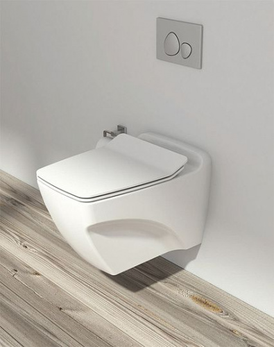 Кнопка смыва Creavit Spa GP7003.00 хром матовый интернет магазина сантехники Акванота