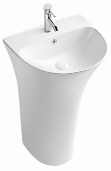 Раковина напольная SantiLine SL-4017 белая