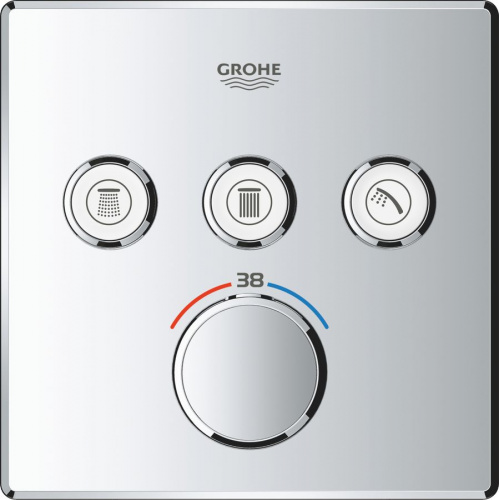 Душевой комплект Grohe Grohtherm SmartControl 34706000, Душевые панели, Душевые системы, Душевые стойки, Гарнитуры, лейки, тропический душ в Москве Тел.: +7 (968) 040-40-82